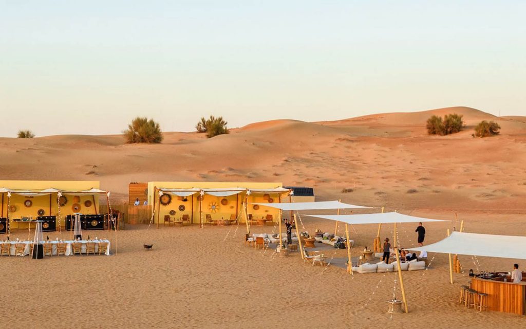 Dessert Camping in Dubai