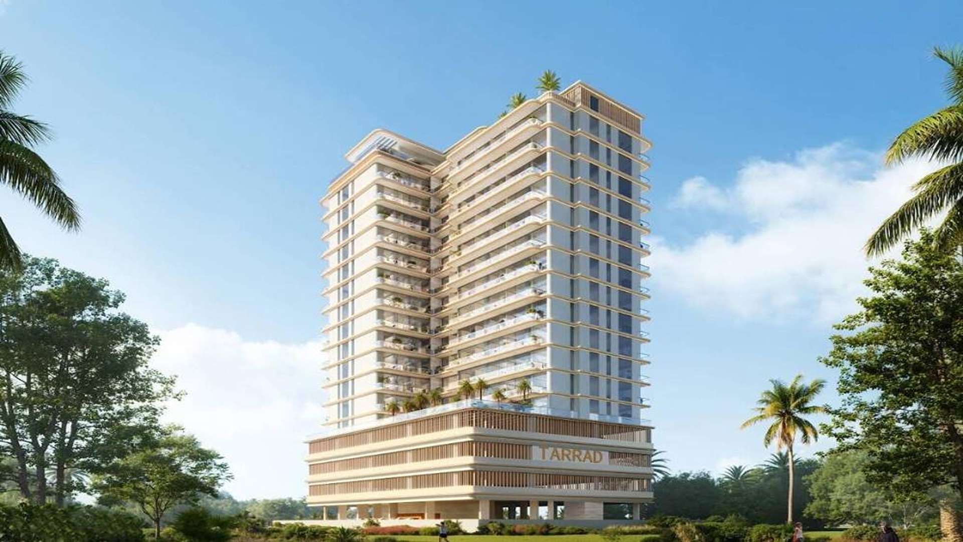 Celesto Tower 3 by Tarrad Development at DLRC