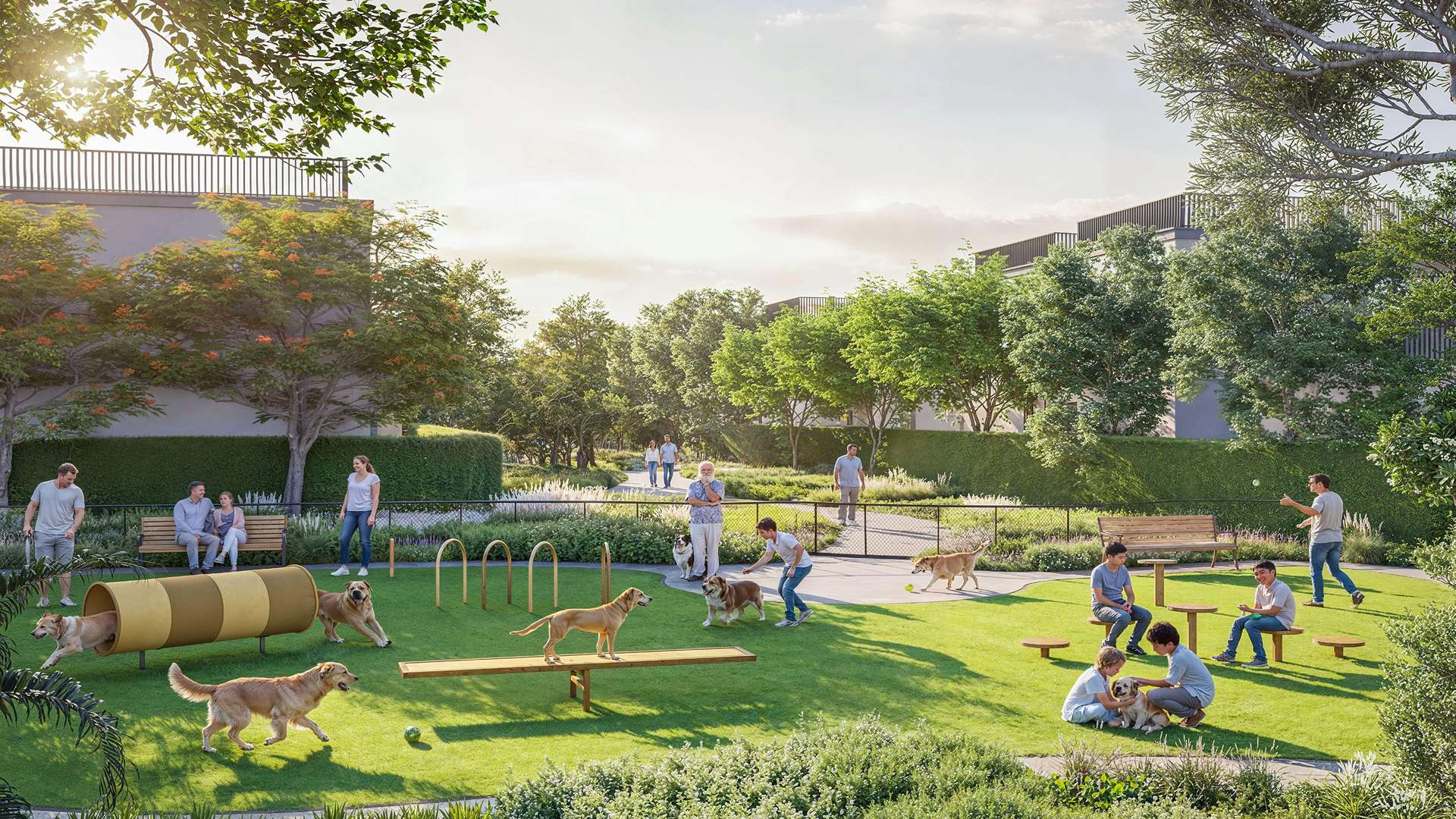 Brooks at Sobha Sanctuary in Dubailand