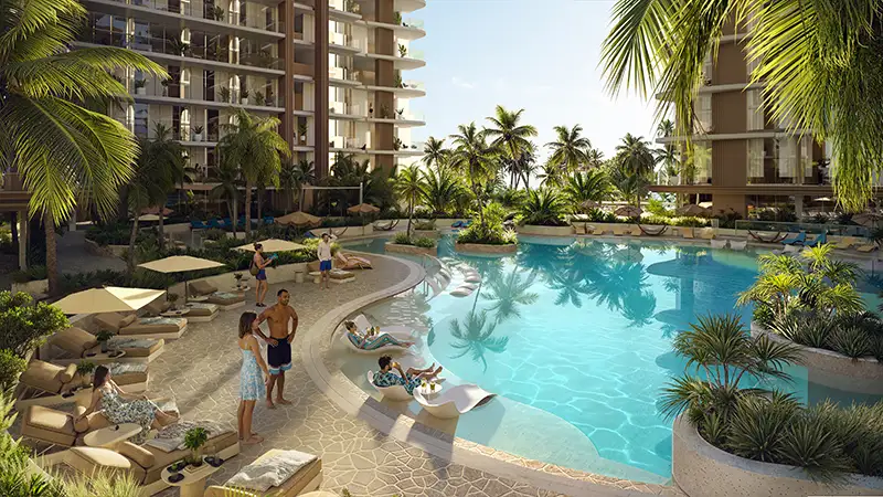 Azizi Jaddaf Beach Oasis in Al Jaddaf