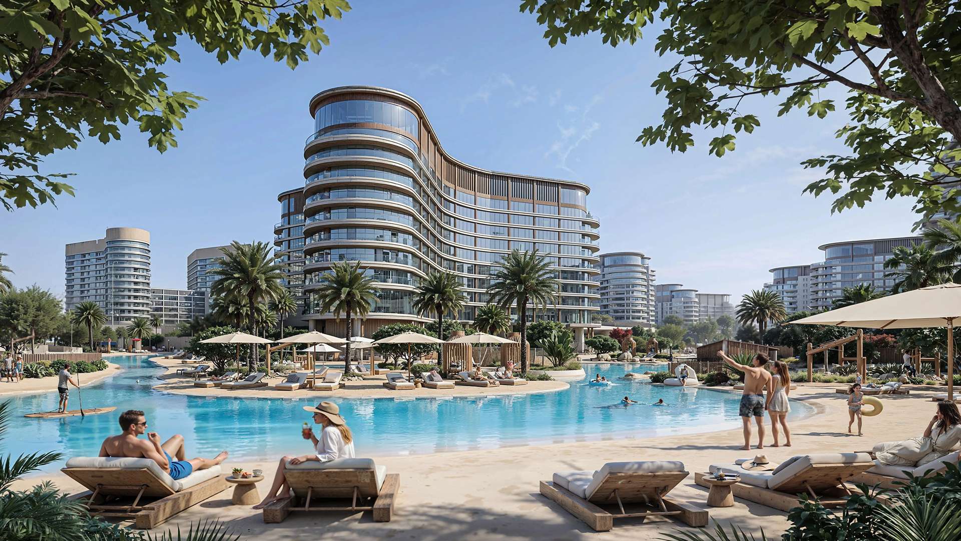 Brooks at Sobha Sanctuary in Dubailand