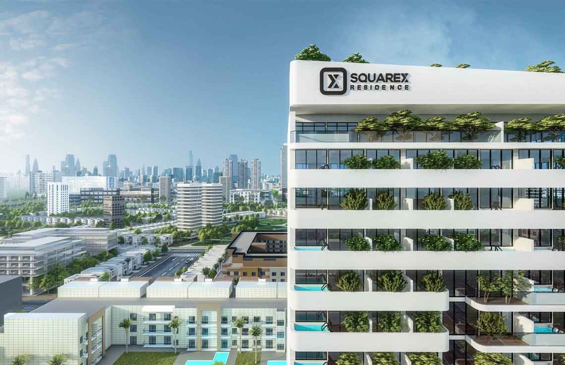 SquareX One by Tasmeer Indigo Properties at JVC