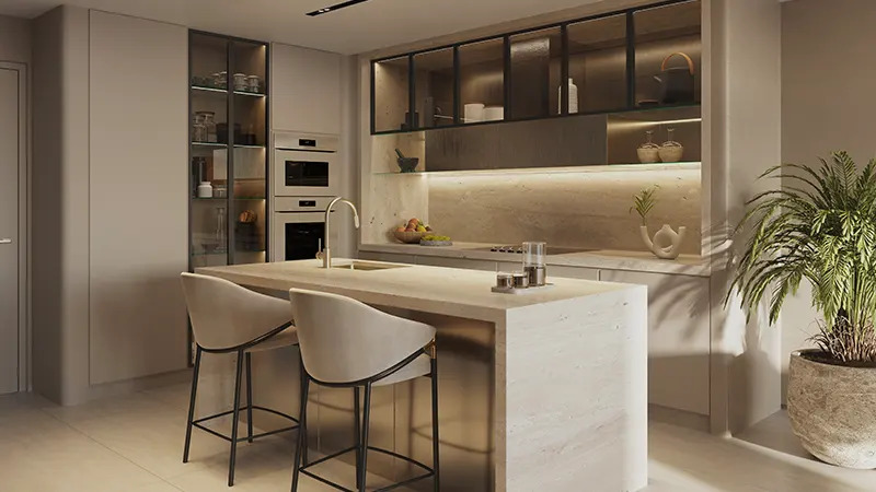 Esmé Beach Residences by Elysian Developments on Dubai Islands