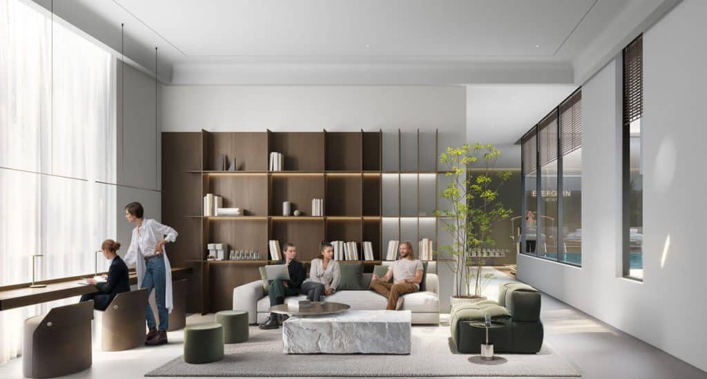 EVERGR1N HOUSE by Object 1 in Jumeirah Garden City