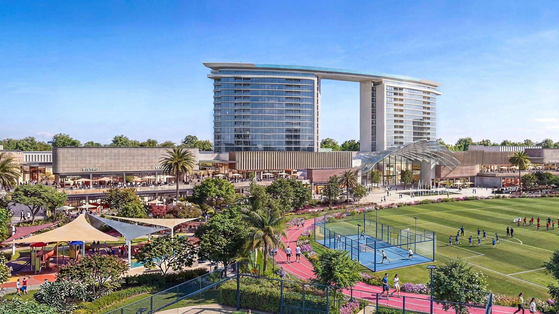 Brooks at Sobha Sanctuary in Dubailand