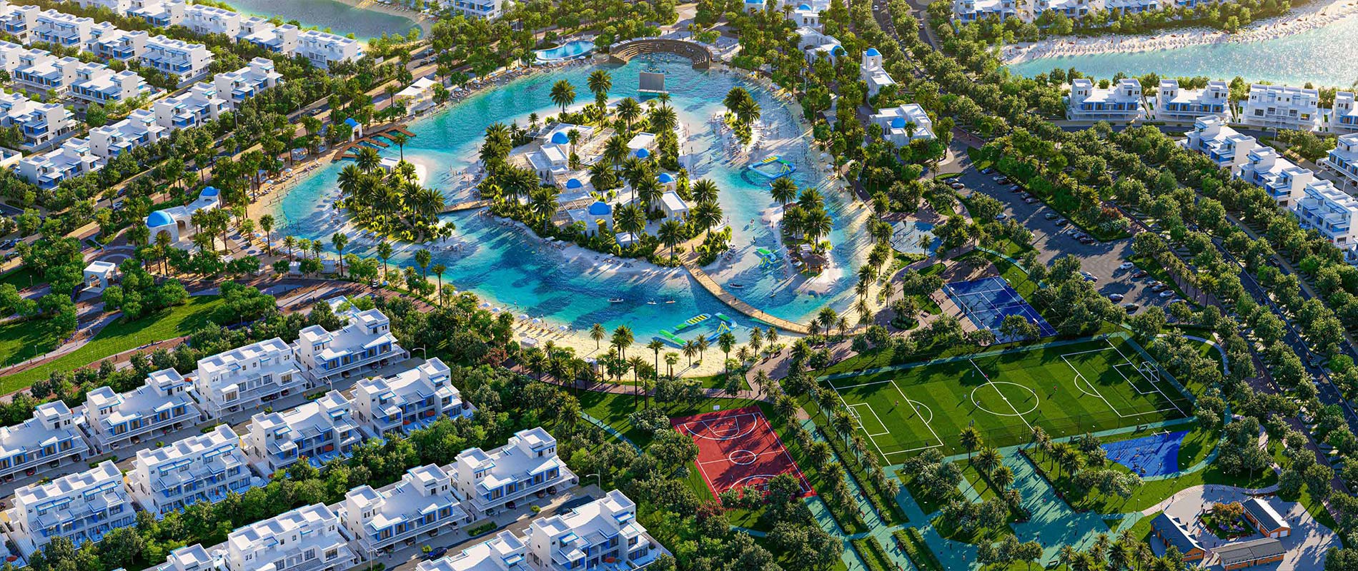 Costa Brava: Luxury Townhouses for Sale in DAMAC Lagoons