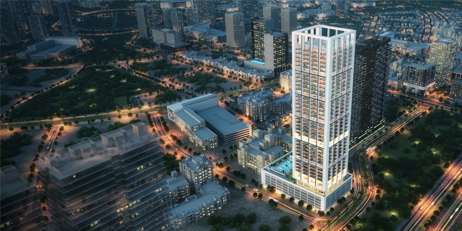 Modern Apartments for Sale in Dubai at Binghatti Apex