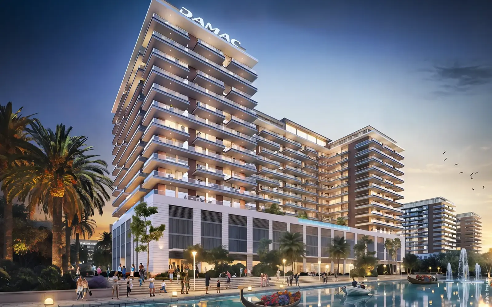 Riverside Views Capri 1 At Damac Riverside