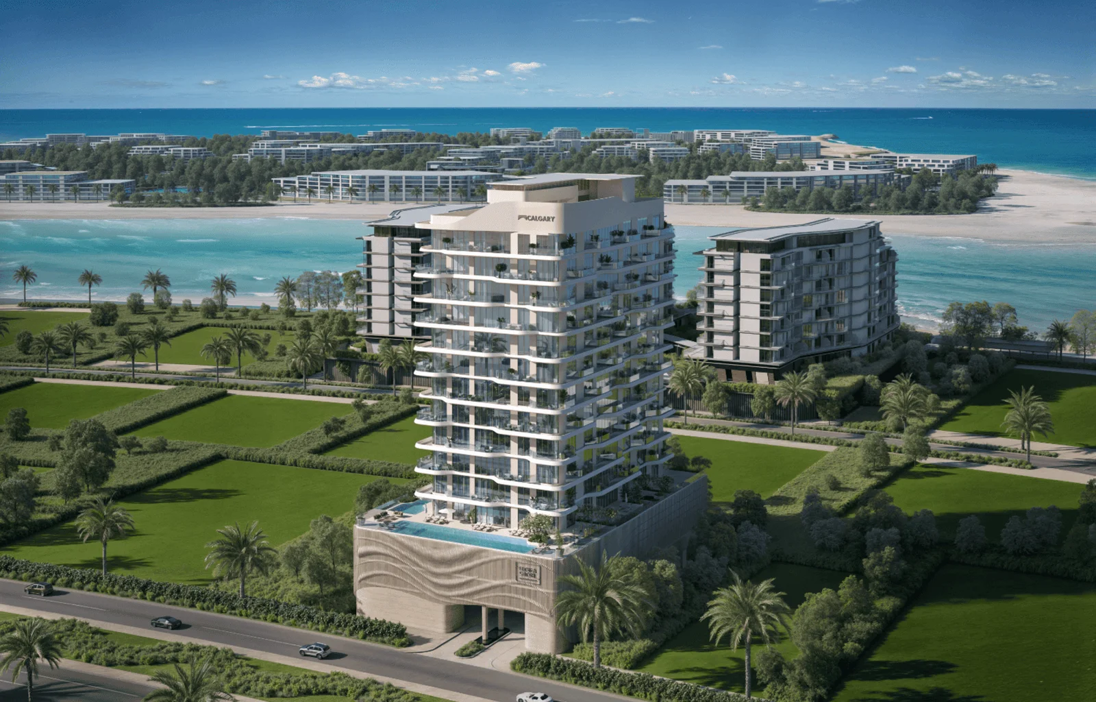 Flora Shore Beachfront Residences By Calgary Properties In Dubai Islands